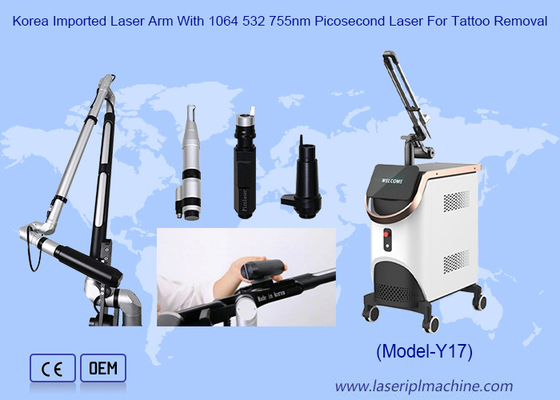 450ps 750pcs Pico Laser Güzellik Makinesi Dövme Kaldırma için