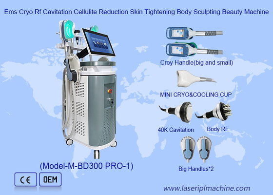 40K kavitasyon ultra zayıflatma Ems 2 In1 vücut heykel 360 Cryo Makine