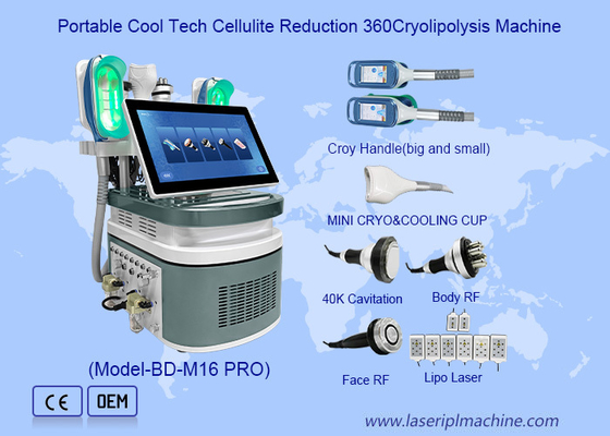 Taşınabilir Soğuk Vücut Şekillendirme Cryolipolysis Cool Slimming Shaping Machine