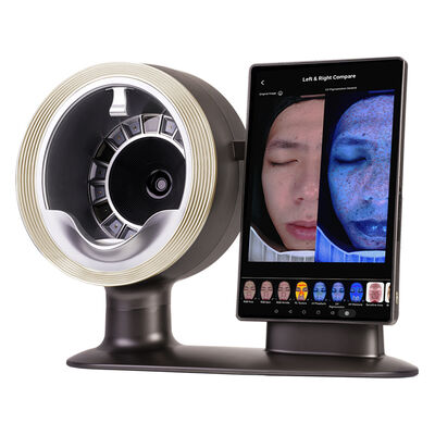 İyi bir fiyat. 20MP HD Kamera AI Sihirli 3D ayna Nem Algılama Yüz Tarayıcısı Deri analizatörü çevrimiçi