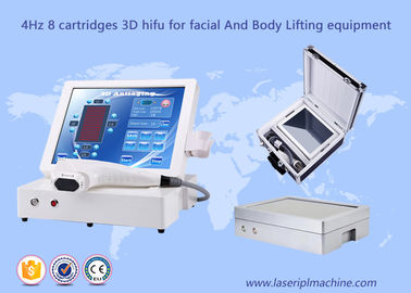 12 Satır 3D HIFU Makine Odaklı Ultrason yüz kaldırma Kırışıklık Karşıtı Vücut Zayıflama