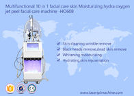 10 1 Çok Fonksiyonlu Güzellik Ekipmanları Hydra Oksijen Jet Peel Yüz Bakımı Makinesi