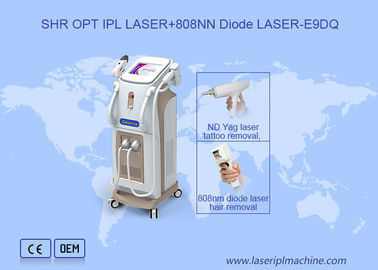 SHR OPT IPL 808nm Nd Yag Diyot Lazer Saç Kaldırma Güzellik Makinesi