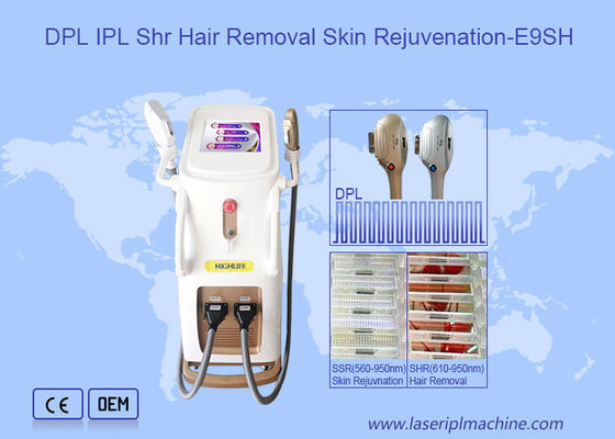1200W DPL IPL SHR Lazer Saç Kaldırma Deri Sıkıştırma Güzellik Makinesi