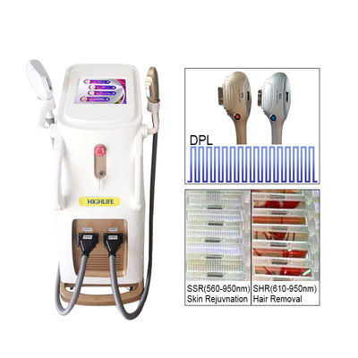 1200W DPL IPL SHR Lazer Saç Kaldırma Deri Sıkıştırma Güzellik Makinesi