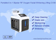8 1 Bipolar RF Oksijen Yüz Beyazlatma Kaldırma Güzellik Makinesi