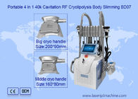 2 Saplı 650nm 1mhz Cryolipolysis Zayıflama Makinesi
