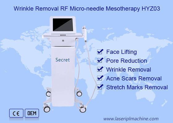 Taşınabilir Intracel Kısmi kırışıklık kaldırma Rf Mikroneedle Makinesi