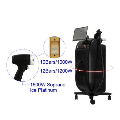 Tek El 3 Dalga Uzunluğu 808 755 1064nm 1200W Diyot Lazer Saç Kaldırma Y9 Pro