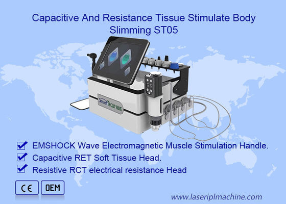 ED Tedavisi İçin 3'ü 1 Arada Akıllı Tecar Ağrı kesici Fiziksel Terapi Ems Shockwave Makinesi