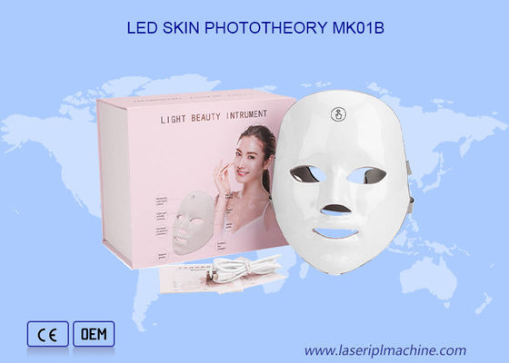Pdt LED Light Beauty Renkli Cilt Yenilenmesi Sıkıştırıcı Yüz Maski