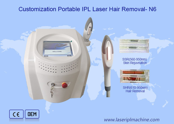 Cilt Gençleştirme Filtre Lazer IPL Makine Cilt Gençleştirme ve Saç Kaldır İçin