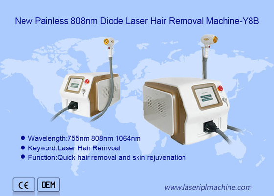 Yeni Ağrısız 808nm Diyot Lazer Saç Kaldırma Makinesi Klinik Kullanımı