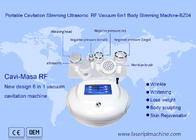 Taşınabilir Ultrasonik Rf Vakum Kavitasyon Makinesi 6 1 Vücut Zayıflama Güzellik