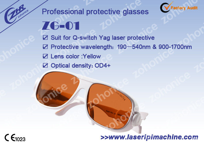 E Light Laser BV Sertifikası IPL yedek parçalar Güvenlik gözlükleri Yag lazer koruyucu için takım elbise