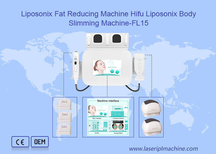 Vücut Şekillendirme Jowl Kaldırma Ultrason 3D HIFU Makinesi