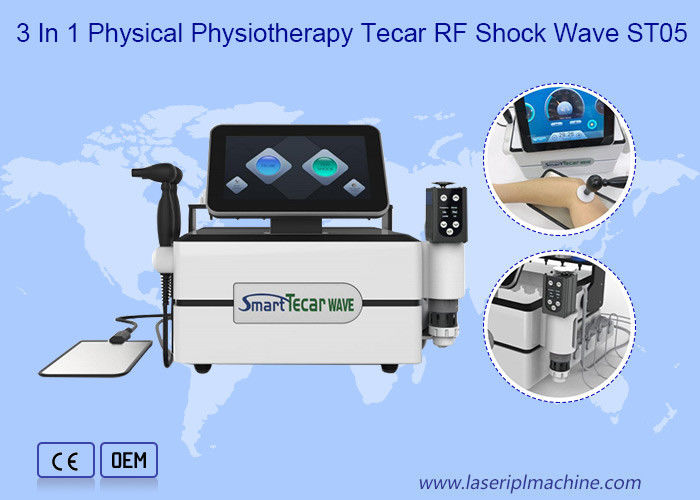 Taşınabilir Akıllı Tecar RF Güzellik Ekipmanları 18HZ Shockwave Terapi Makinesi