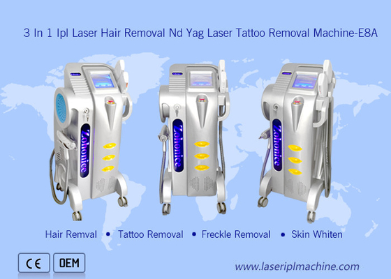 Saç kaldırma IPL güzellik makinesi / saç tedavisi için lazer Güzellik Ekipmanları