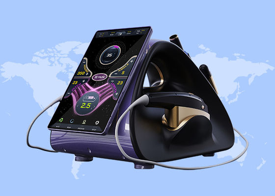 İyi bir fiyat. Yüz Y Vücut Deri Sıkıştırma Radar Oyma Anti Yaşlanma Çift kontrolli 12DMax Hifu Makinesi çevrimiçi