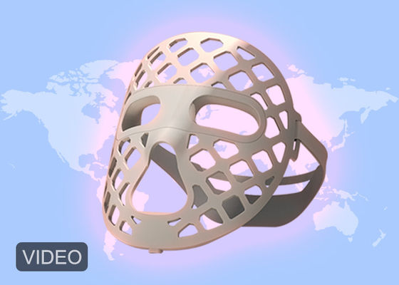 İyi bir fiyat. 360 derece yumuşak silikon yüz maskesi boş tasarımlı LED Mavi Kırmızı LED ışık tedavisi çevrimiçi