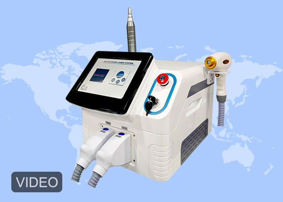 İyi bir fiyat. Nd Yag Dövme Silme 808nm Diod Lazer Epilasyon ve Pico Lazer 2'si 1 Arada çevrimiçi