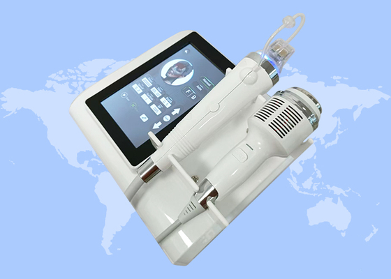Soğuk Harmmer Kısmi Rf Mikroneedle 2 In 1 Facial Lifting Makinesi