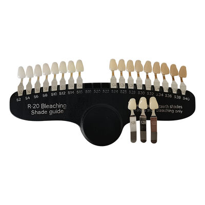 İyi bir fiyat. Elde tutulan 3 boyutlu diş beyazlatma gölge rehberi 20 renk diş beyazlatması çevrimiçi