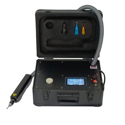 Valiz 532nm Lazer Dövme Çekme Mini Q Değiştirme Nd Yag Güzellik Makinesi