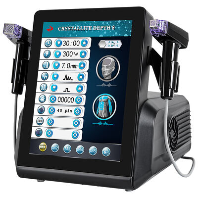 Taşınabilir Salon Deri sıkıştırma radyo frekanslı mikro iğne makinesi