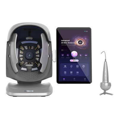 İyi bir fiyat. 9 Spektrum 3D AI Yüz Cilt Monitörü Mikro Nem Detektörü Cilt Analiz Makinesi çevrimiçi