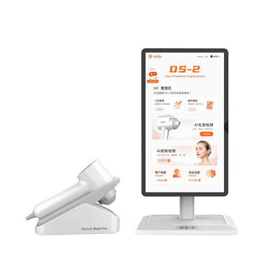 İyi bir fiyat. 15.6 Inches Touchscreen 2 Probes 5 Languages Scalp and Face Skin Analysis machine çevrimiçi
