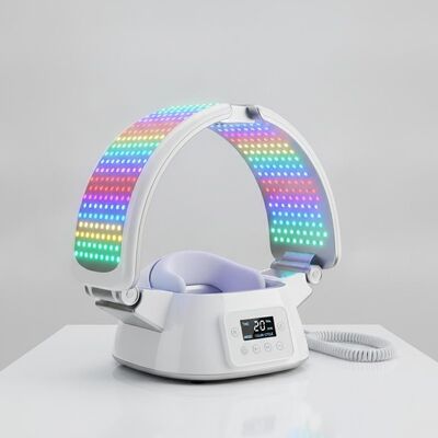 Anti aging Hair Regrowth 273pcs 7 Color Double PDT LED Light Therapy Machine 