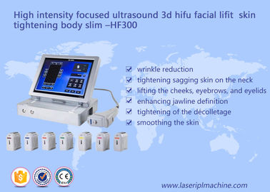 yüksek yoğunluklu odaklı ultrason 3d HIFU yüz lif cilt sıkılaştırma vücut zayıflama - HF 300