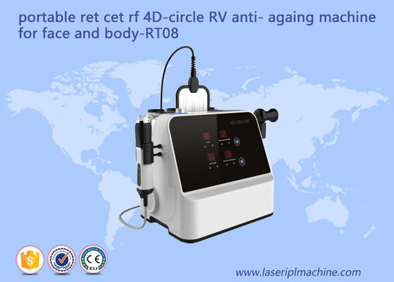 İyi bir fiyat. Yüz ve Vücut İçin Taşınabilir Ret Cet RF 4D Çember RV Anti Aging Makinesi çevrimiçi