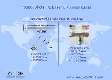 100000 Shots Epilasyon IPL Yedek Parçaları Xenon Flaş Lambası