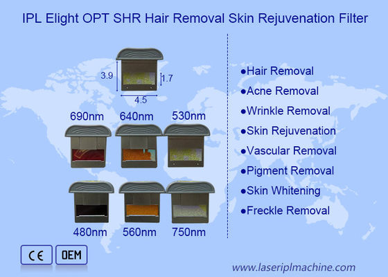 İyi bir fiyat. 430-1000nm IPL Makine Yedek Parçaları Çeşitli Bantlar Filtresi çevrimiçi