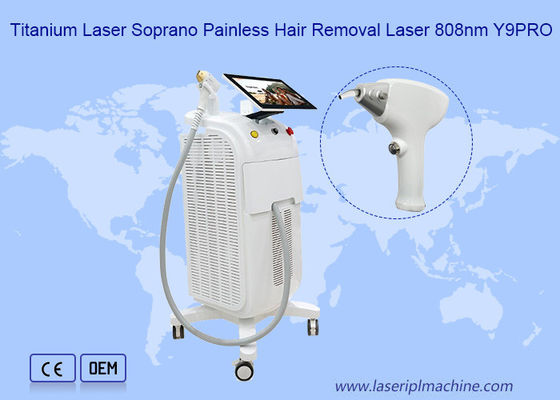 Salonlar için 808nm Diyot Lazer Epilasyon Makinesi 2000W