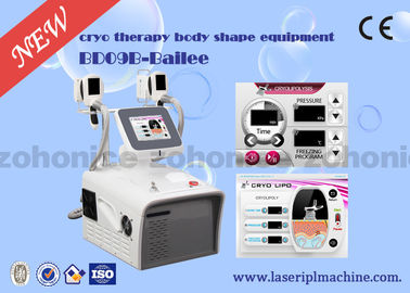 8 "TFT dokunmatik Sreen Cryolipolysis zayıflama makine iki için kolları yağ çözünmüş