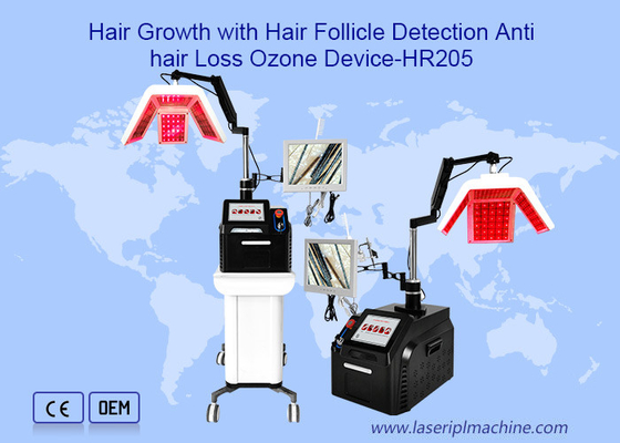 Saç Büyüme / Saç Folikülü Pdt Led Terapi Makinesi Diyot Lazer Dikey Güzellik